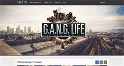 Desktop Screenshot of ganglife.org